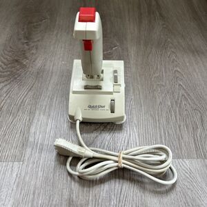 Quickshot QS-203 Joystick PC Computer Controller VTG 15 Pin Connector UNTESTED